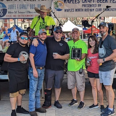 Boston Beer Garden and Whiskey Park shared the honors - 2nd Place People's Choice Award